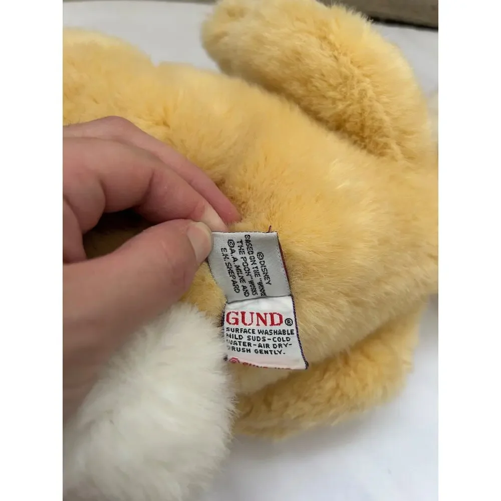 VTG Pooh 100 Acre Collection Rabbit 9” Plush Gund VGUC